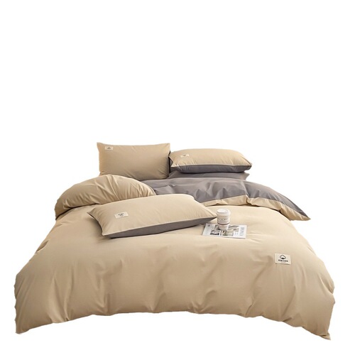 60S Xinjiang Long-staple Cotton Quilt Set (4 Pieces) 100% Cotton Pure Cotton Bed Sheet and Comforter Set with a Sense of Luxury Bed Skirt Bedding Set