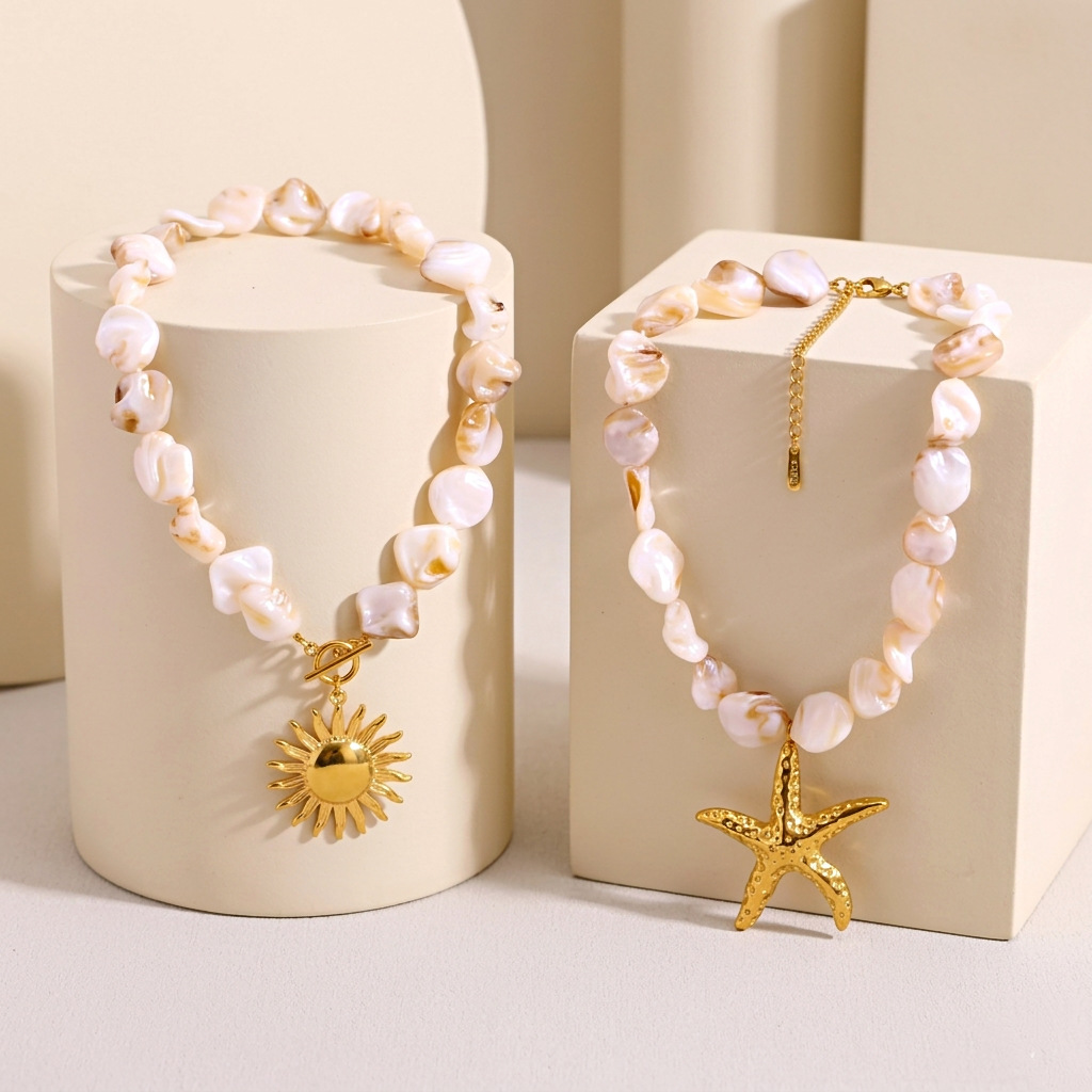 Oversized Enamel Flower Bracelet For Women Floral Statement Boho_voghion.com