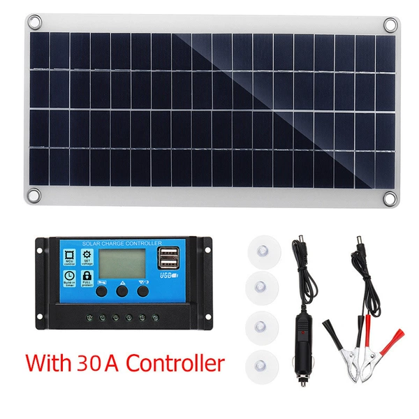 Controller solar-powered