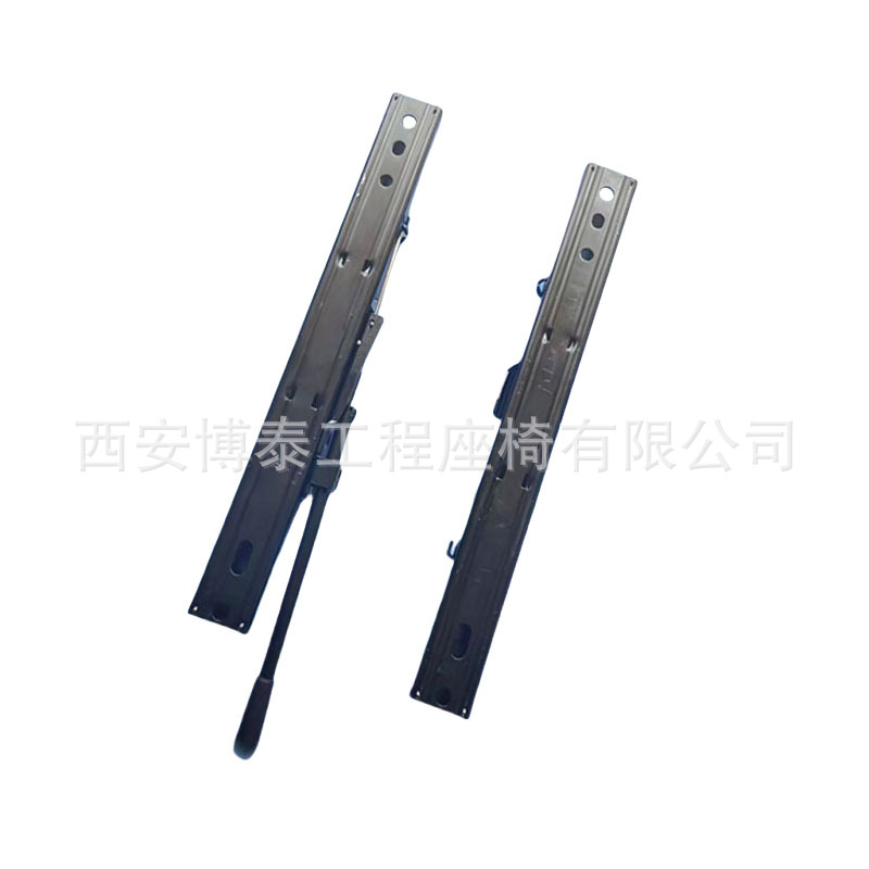 Asiento de automóvil alargado de bloqueo único de rieles deslizantes de ingeniería de asiento de automóvil de tipo general de montaje de carretilla elevadora deslizante de rieles de modificación