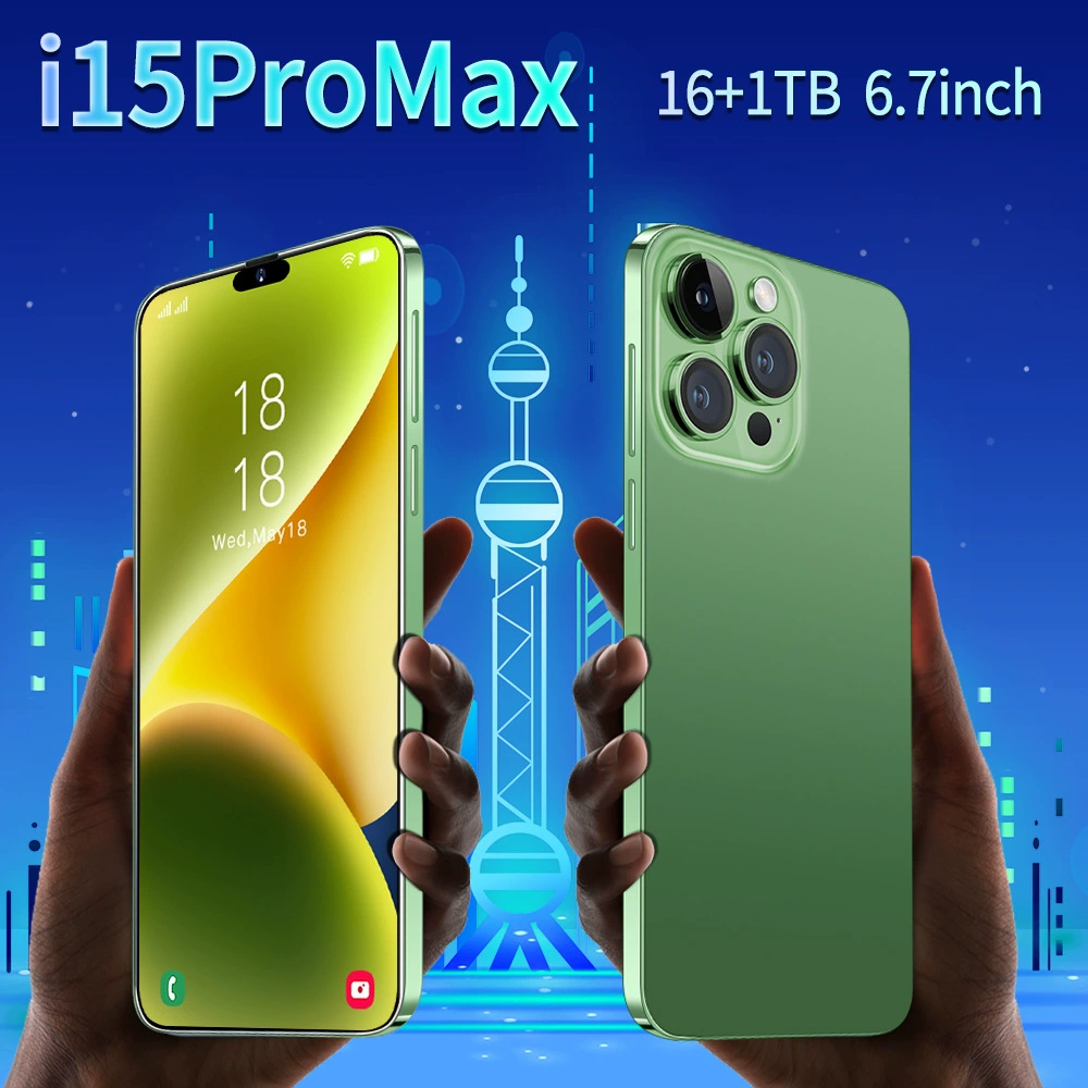 Смартфон i15 Pro Max (Intel Core i15) — 16 ГБ + 1 ТБ, 5G, большой экран, Android