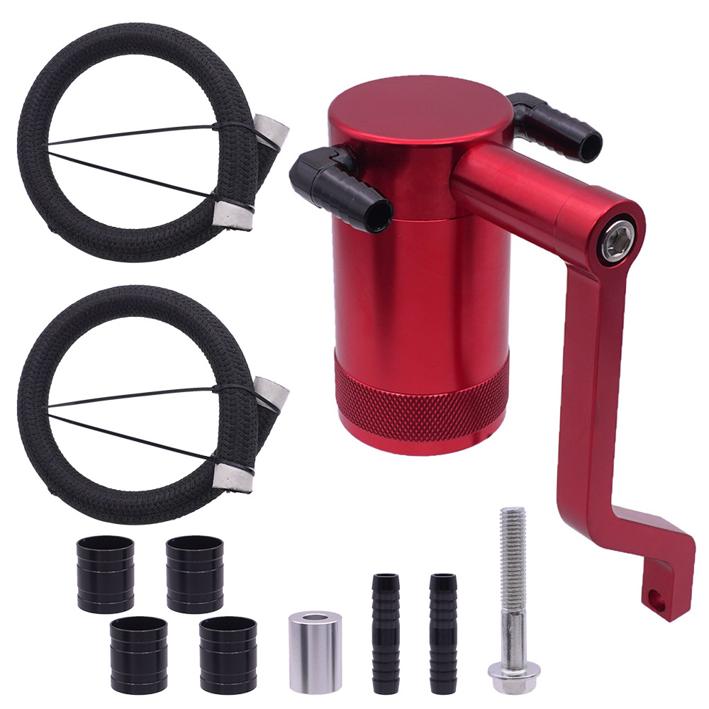 Car Oil Breathable Pot Suitable for 11-21 Dodge 6.4L Oil Pot Aluminum Alloy Oil Pot with Bracket