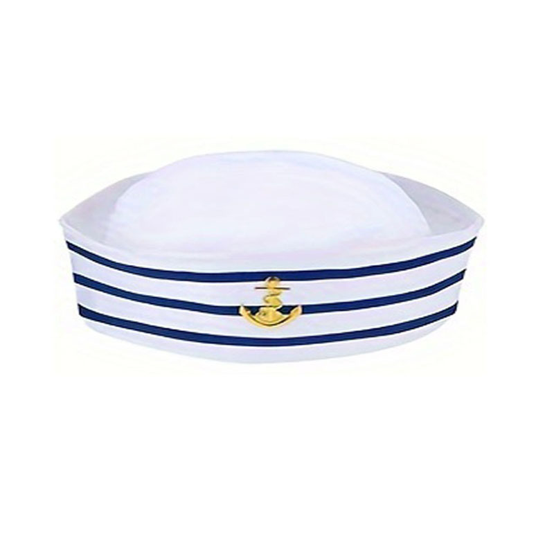 Sexo bordado sombreros de la marina comercio exterior Europa y América sabor sombrero militar plana al por mayor partido marinero sombrero ropa interior accesorios