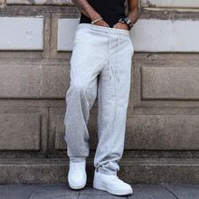 男士休闲长裤 2025欧美跨境热销新款运动休闲直筒长裤