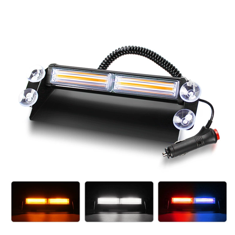 COB на присоске вспышка переднего и заднего лобового стекла автомобиля вспышка сигнальная лампа спасательная Лопата свет 12-24 В