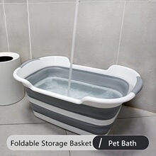 V 48881 Foldable pet bath tub �۵�����ԡ��羳����ͨ����