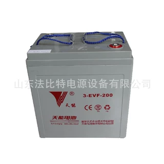 原装天能免维护蓄电池3-EVF-200免维护6V200电动四轮车 含税包运