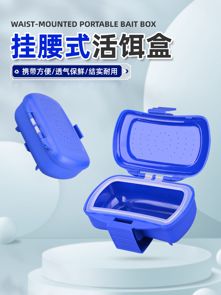 Handheld breathable plastic box