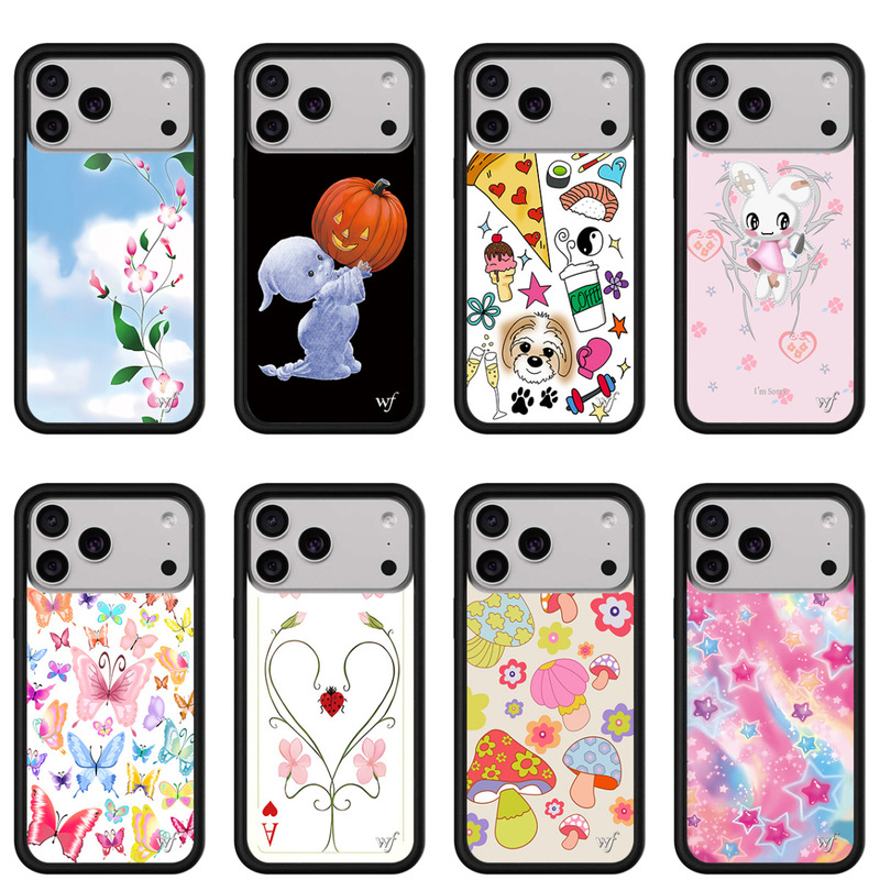 Wildflow Dream Heart Mobile Phone Case Is Suitable for Iphone17 Apple 16Promax/15Plus Protective Case
