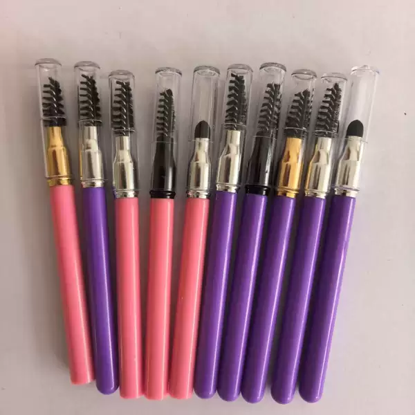 Manufacturers Customize Various Single-Head Eyebrow Brushes, Disposable Spiral Brushes, Eyelash Beauty Tools