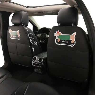 Children's Dachshund Anti-Kick Pad, Chair back anti-kick pad