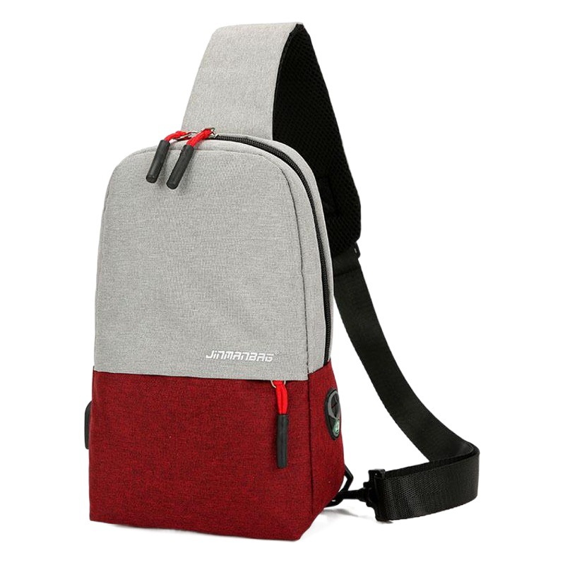 Cross-border Chest Bag Fashionable Men's and Women's Unisex Chest Satchel Large Capacity All-match Oxford Shoulder Crossbody Bag Casual Chest Bag