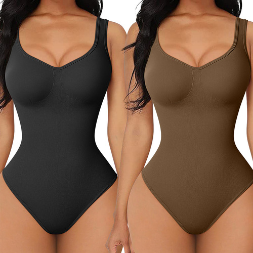 New Women's Running Yoga Bodysuit, European and American Plus Size Invisible High Waist Butt Lifting All-in-One Suit for Women Wholesale
