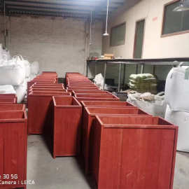 防腐木花箱 厂家供应户外防腐木花箱餐厅隔断可做不同尺寸款式