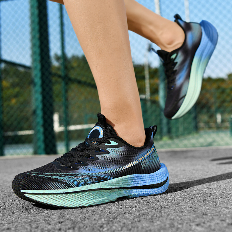 Youth Trendy Versatile Sports Shoes Summer New Breathable Mesh Shoes Non-Slip Wear-Resistant Running Shoes Fashionable Men's Shoes