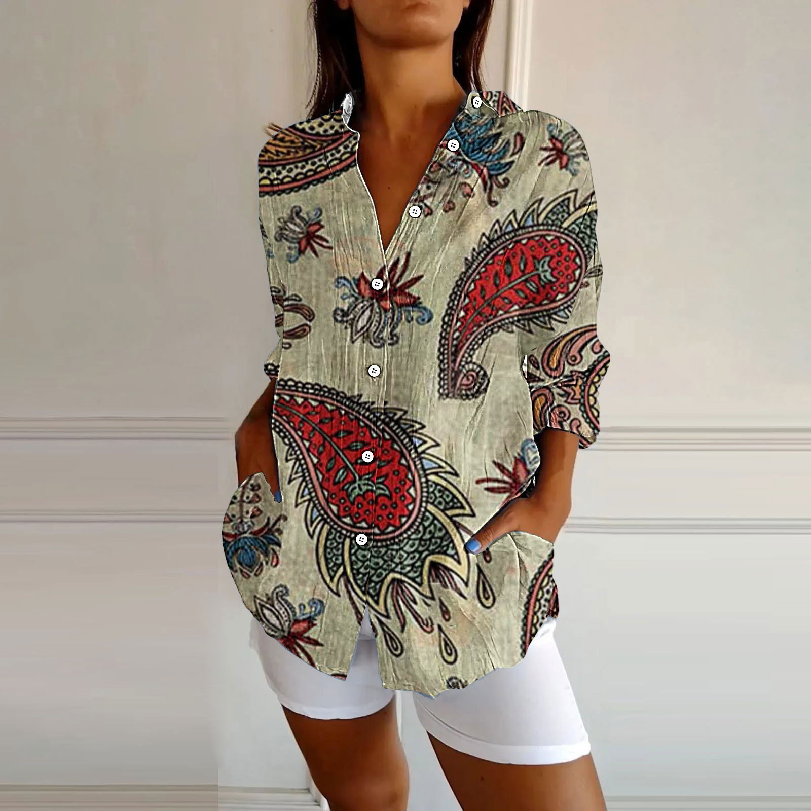 (Cross-border trading), shirt, 3D, European style