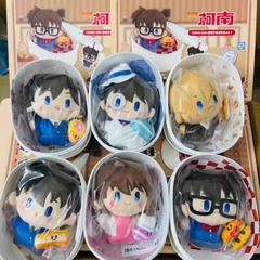 霊動正規版名探偵コナンYUMMY-BOXカフェぬいぐるみブラインドケースグッズフィギュアプレゼント