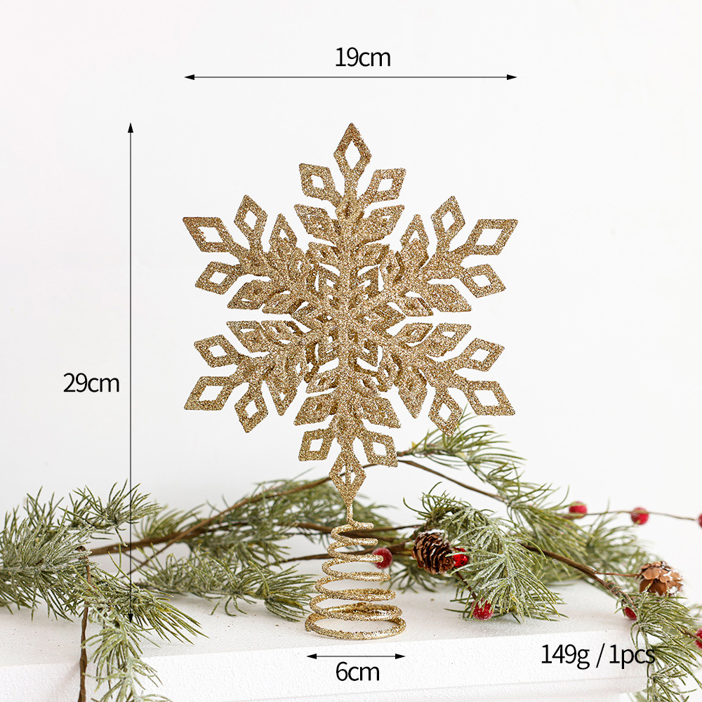 Estrella superior del árbol de oro