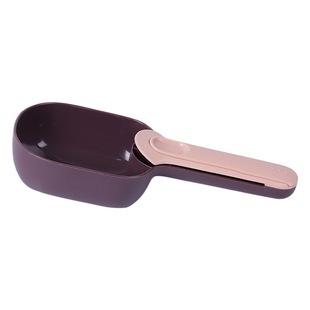 Pet Supplies New Sealing Clip Thickened Multifunctional Canned Cat and Dog Food Spoon Contrast Color Cat and Dog Food Shovel