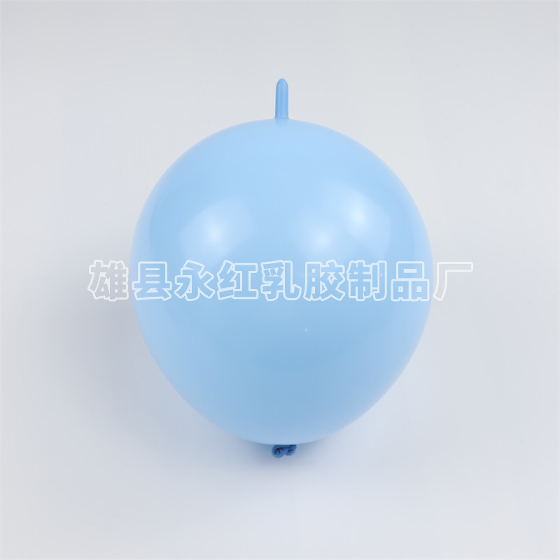 Balón de cola de 6 pulgadas / 10 pulgadas, mercado nocturno, decoración, diseño, conexión de globo, forma de dragón, globo de macarón