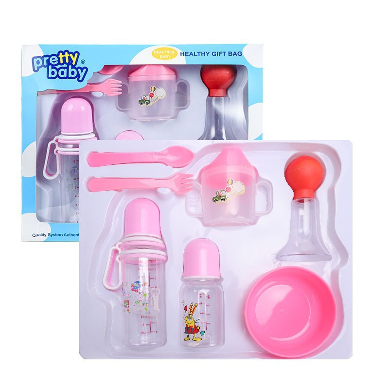 Set de Regalo de Biberones para Bebé de Plástico PP con Mango Portátil para Bebés image 18