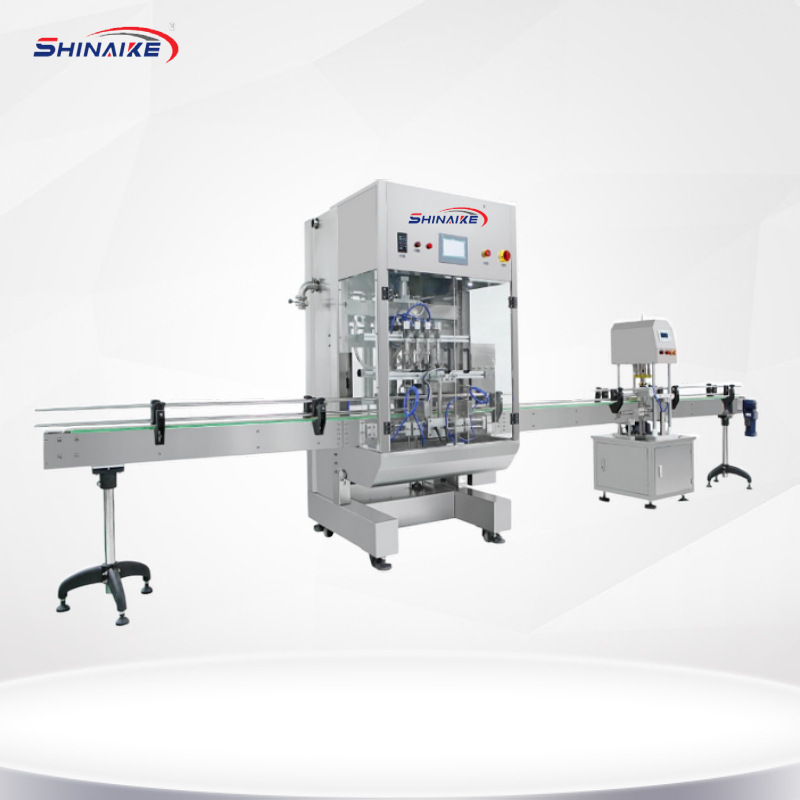 供应全自动饮料灌装机自动精度准灌装机全自动洗衣液沐浴露灌装机