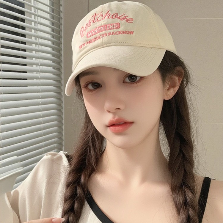 Gorra de Béisbol con Bordado de Algodón Ajustable para Verano