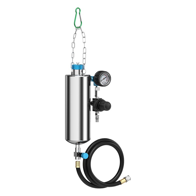 Autool C80 automóvil boquilla de combustible sistema de admisión Entrada de tres vías catalizador de depósito de carbono desmontaje-limpieza libre