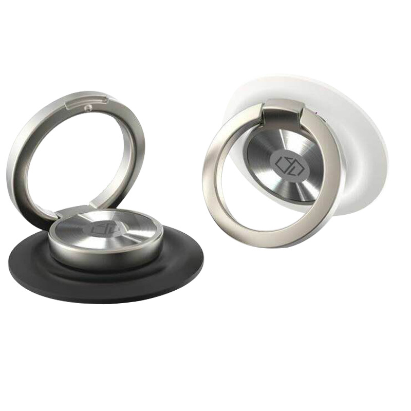 车载手机支架吸盘式 车载手机支架 锌合金指环扣手机背后支架