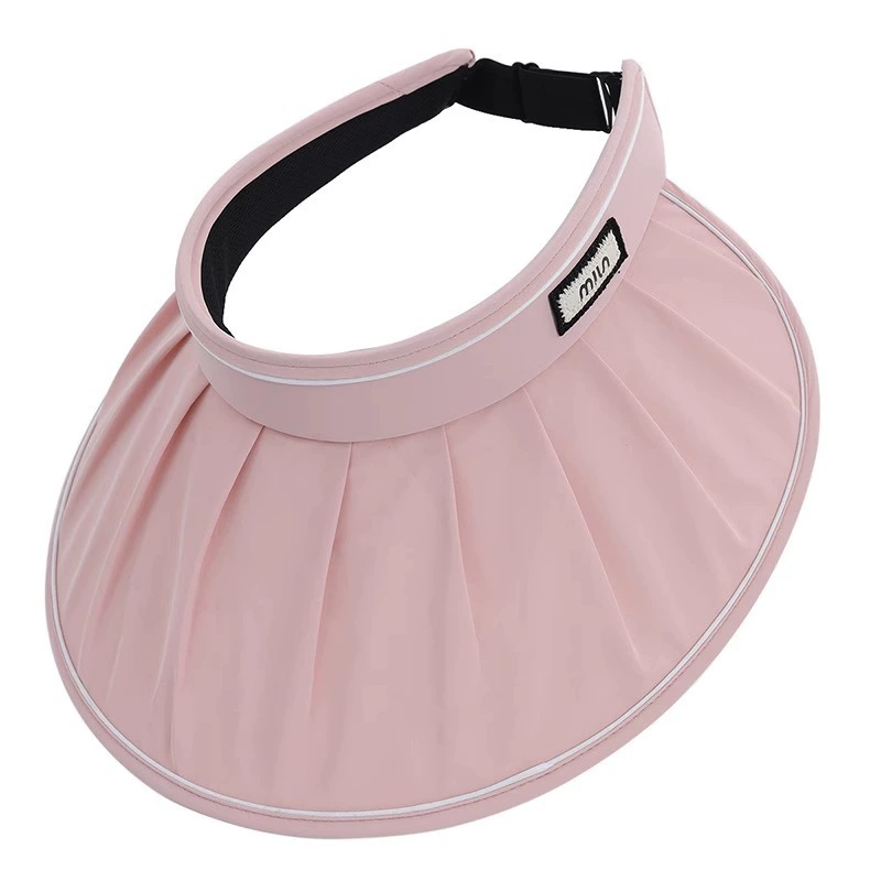 Adjustable Knitted Sun Hat with Bow, UV Protection, Foldable Bag - Multi-Color