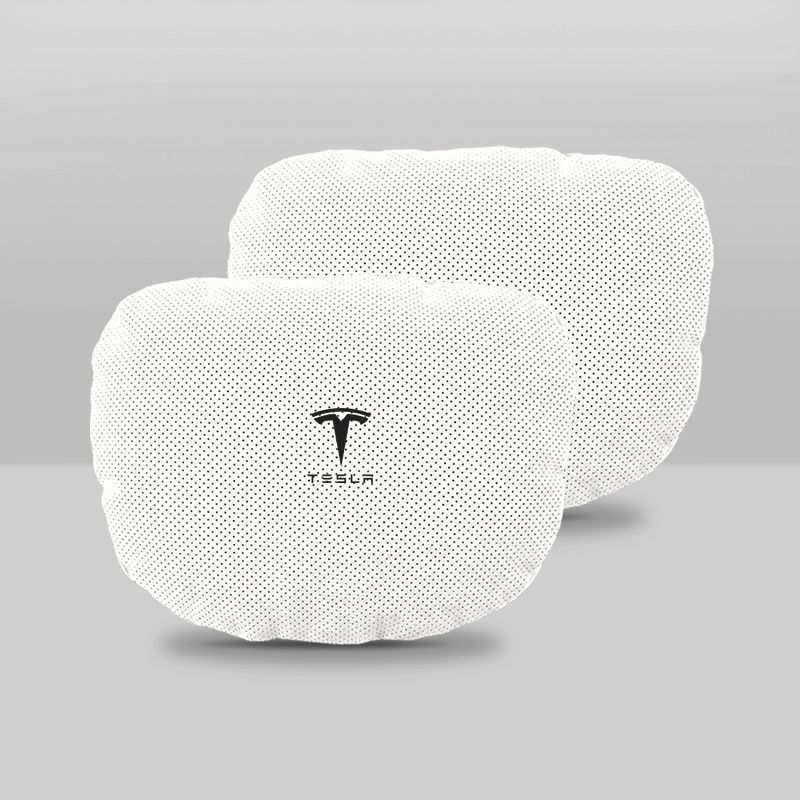 Tesla-오프화이트-머리받침(쌍) / 기준