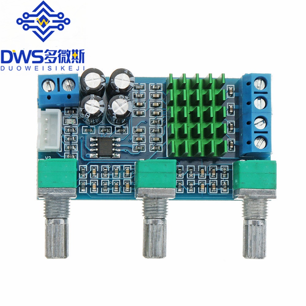 XH-M567 替代TPA3116D2双声道数字功放板高低音调节板载运放双80W