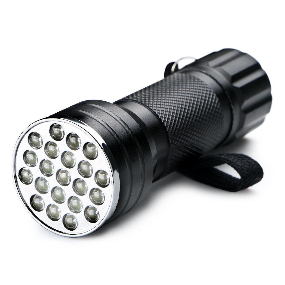 A large number of in stock LED ultraviolet violet flashlight UV money lamp pet mini violet lamp flashlight