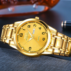 OPK品牌手錶一件代發廠家批發熱銷雙日曆石英表男士手錶男表