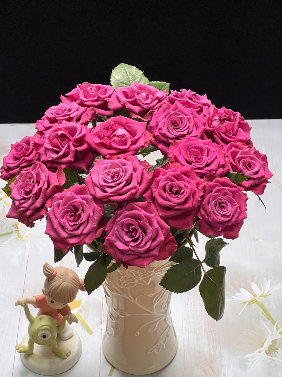 【蓝莓玫瑰花】新鲜鲜花速递同城配送基地直发插花家用生日花束