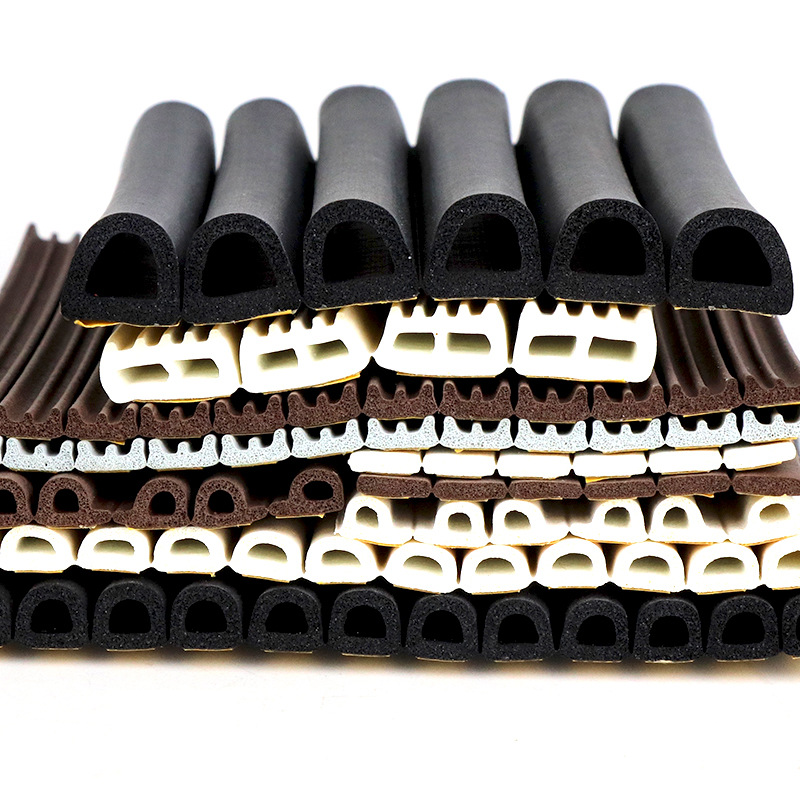 自粘防盗门缝隔音条防撞贴胶条防风门窗缝隙密封条窗户防风条