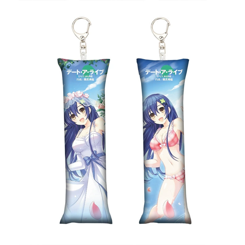 [约会大作战四糸乃小抱枕钥匙扣迷你书包挂件挂饰Mini Dakimakura] → [Аниме] Дата Куинн: 四糸乃 мини-подушка брелок для ключей мини-ранец подвеска