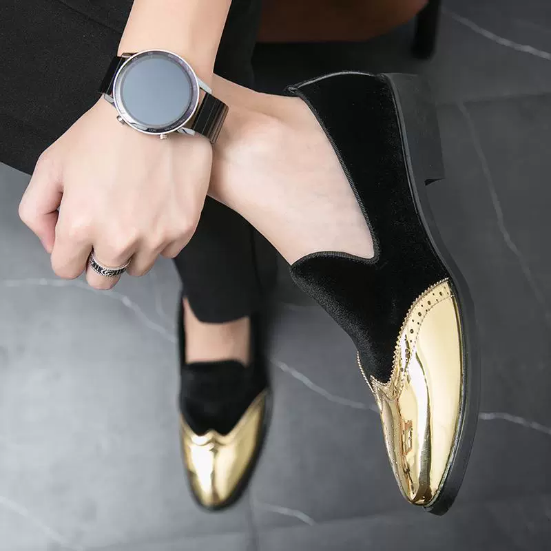 (Cross-border trading), suede retro universal loafers, breathable wedding shoes, soft sole