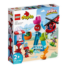 LEGO 乐高10963 蜘蛛侠与朋友们游乐场大冒险儿童拼接积木玩具