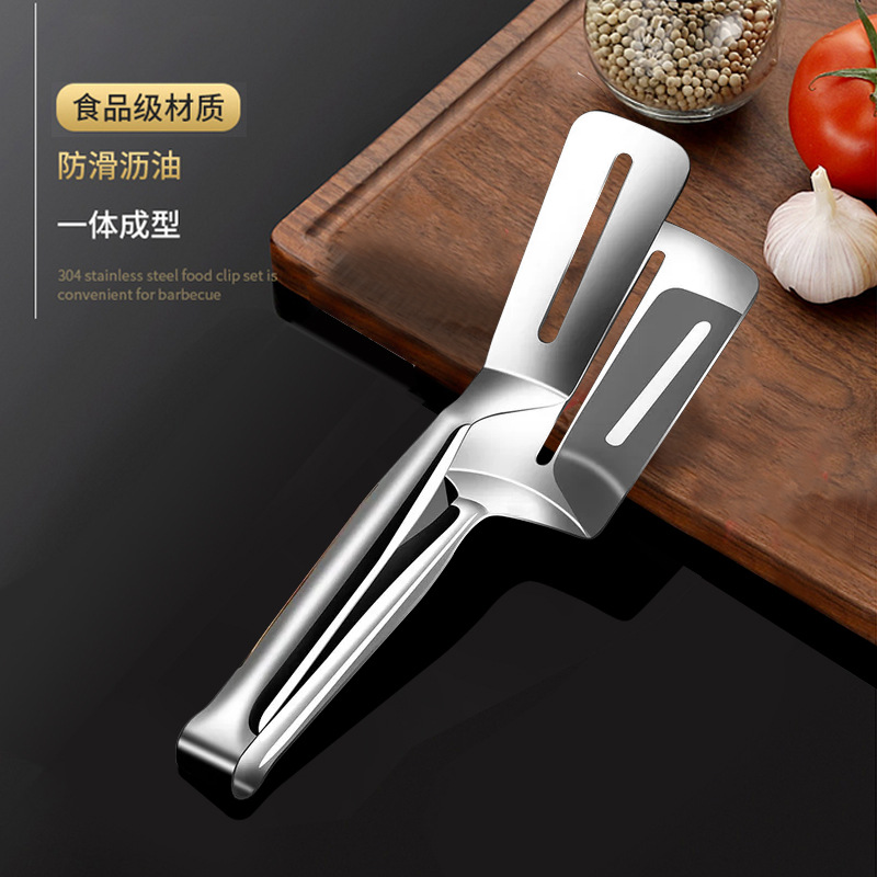 304 stainless steel fried fish spatula bread clip fish spatula fried fish artifact steak pizza kitchen frying spatula spatula
