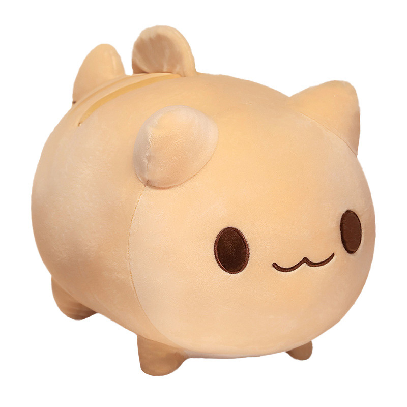 Dibujos Animados lindo fishttail gato muñeca dormir almohada chica ragdoll juguete muñeca almohada regalo