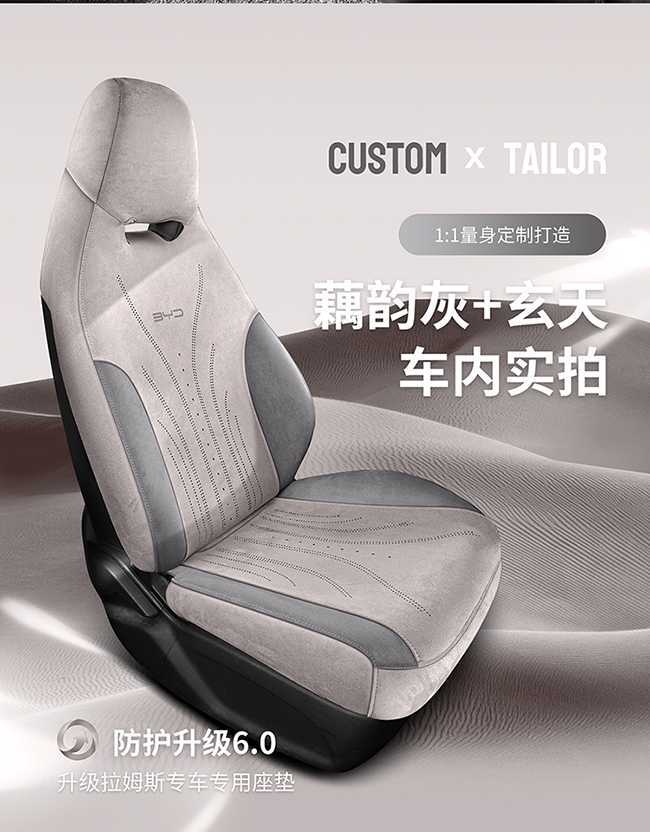 25 Byd Dolphin Special Seat Cover Rams Perforated Breathable Seat Cushion Universal for All Seasons Car Seat Cover
