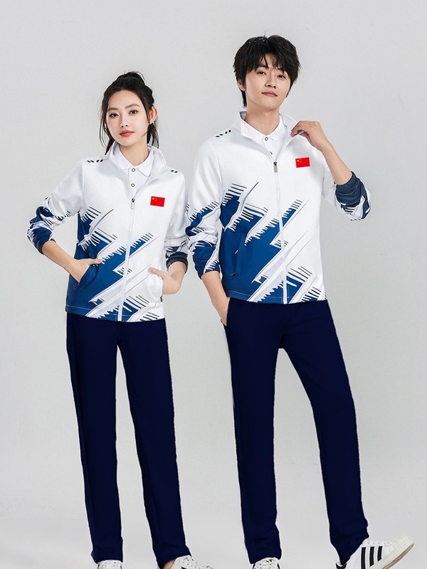 春と秋の運動会クラス制服ツーピーススーツ男性ツーピーススーツ女子高校制服活動服グループチームユニフォーム|undefined