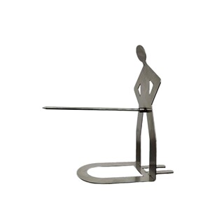Cross-Border Hot Product Stainless Steel Bbq Sausage Holder Outdoor Humanoid Barbecue Sausage Holder