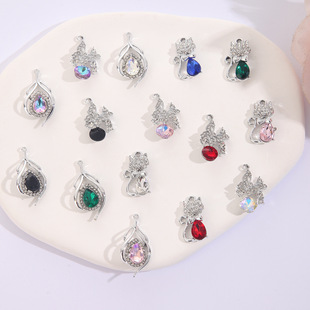 Super Flash Ear Drop Pendant Accessories New Fox Butterfly Earrings Necklace Bracelet Alloy Accessories