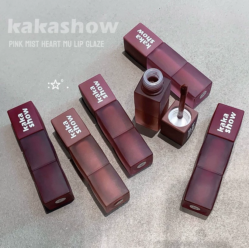 Матовый блеск kakashow, помада, прозрачная тень