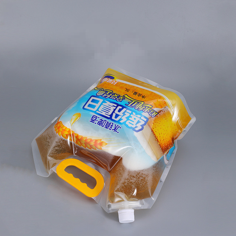 啤酒塑料包装袋01