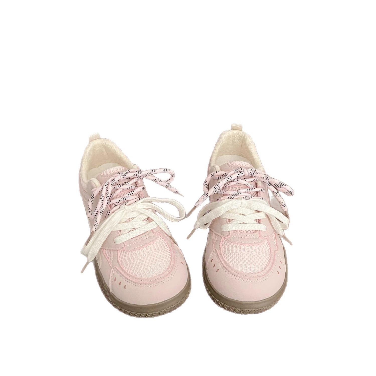 Zapatos transpirables ligeros con suela plana, verano y otoño de 2025, nuevos zapatos de skate de nicho, zapatos blancos cómodos con suela suave para mujeres
