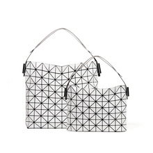 日本新款菱格女士包托特包包大容量单肩包宅购物袋休闲通勤手提包