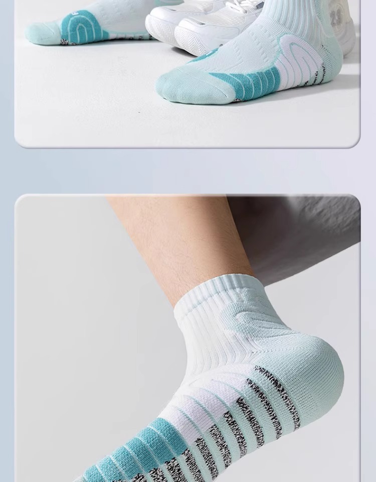Professional Marathon Running Socks For Men, Thickened Sports_voghion.com